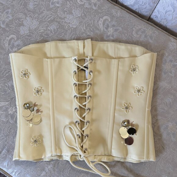 Guizio Embellished Corset - Picture 2 of 6